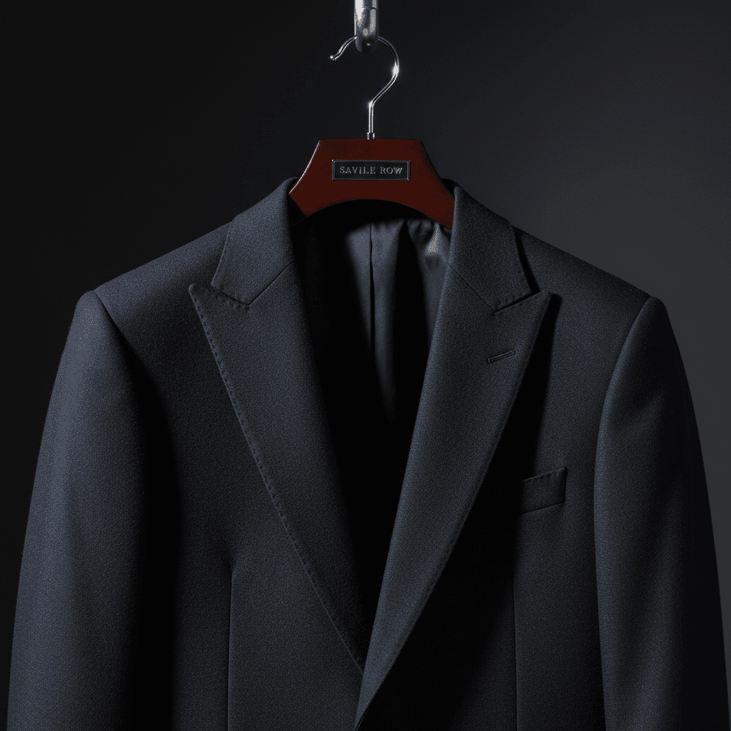 Professional blazer with sharp tailored lines